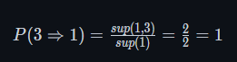 frac{2}{2} = 1