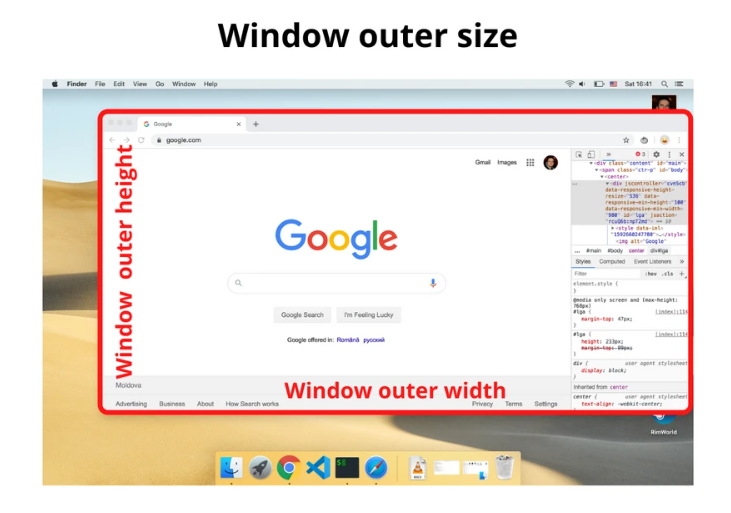 Window Outer Size
