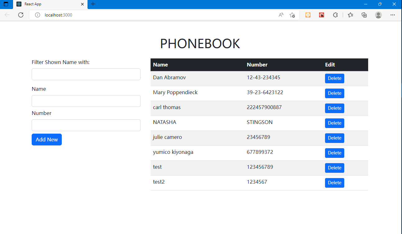 phonebook