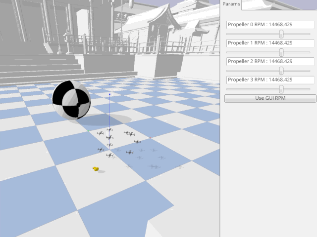 gym-pybullet-drones 四旋翼强化学习环境