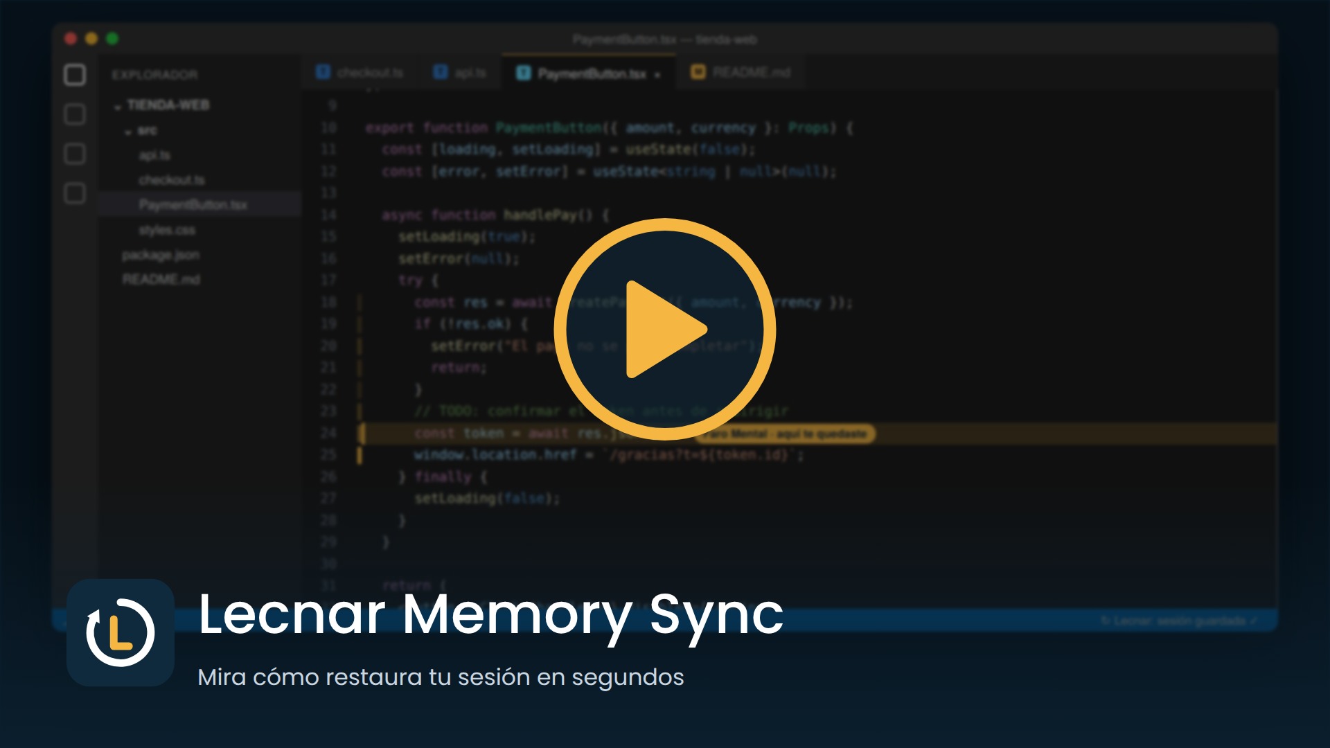 Mira el video de Lecnar Memory Sync