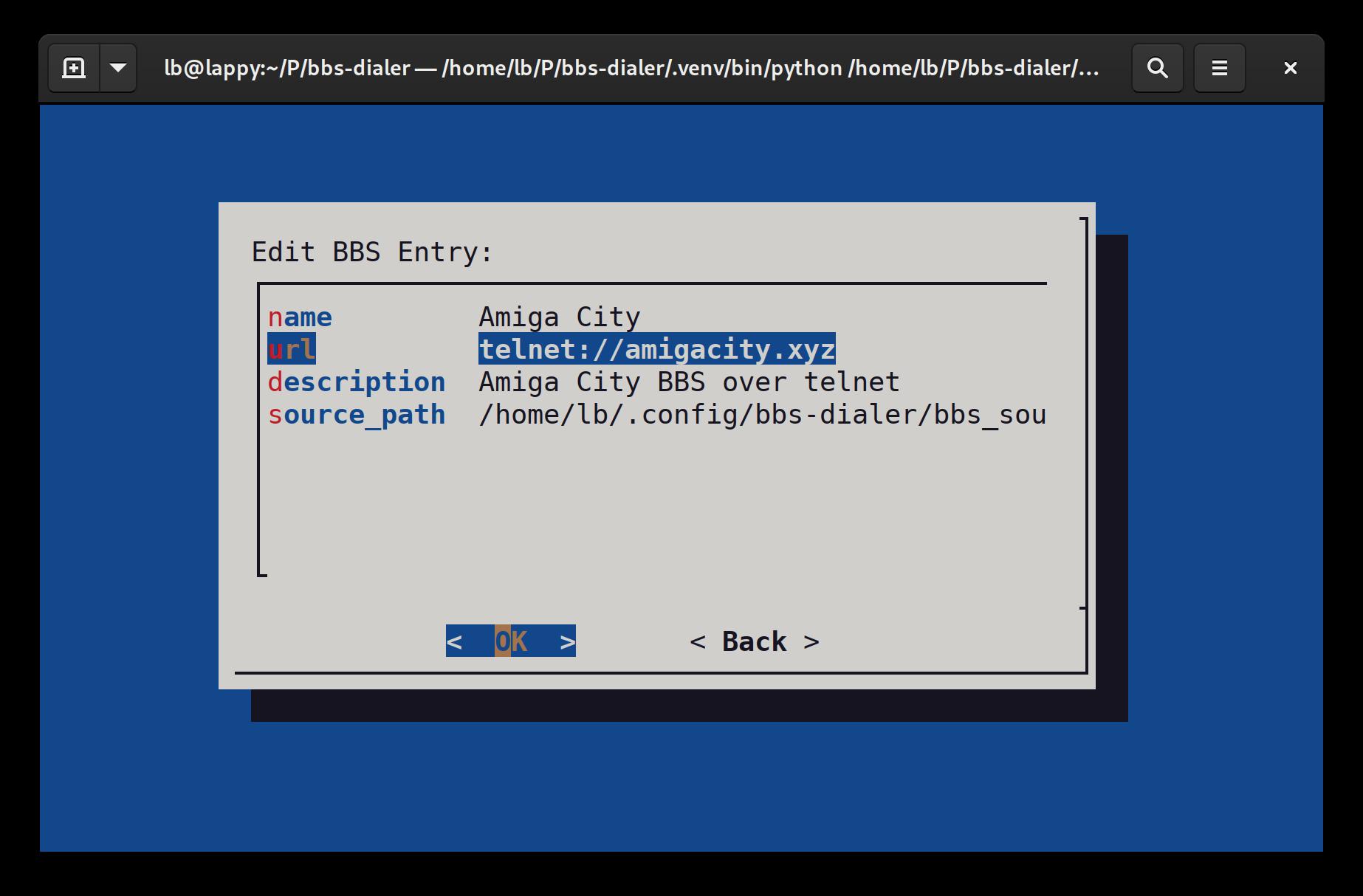 bbs entry editor