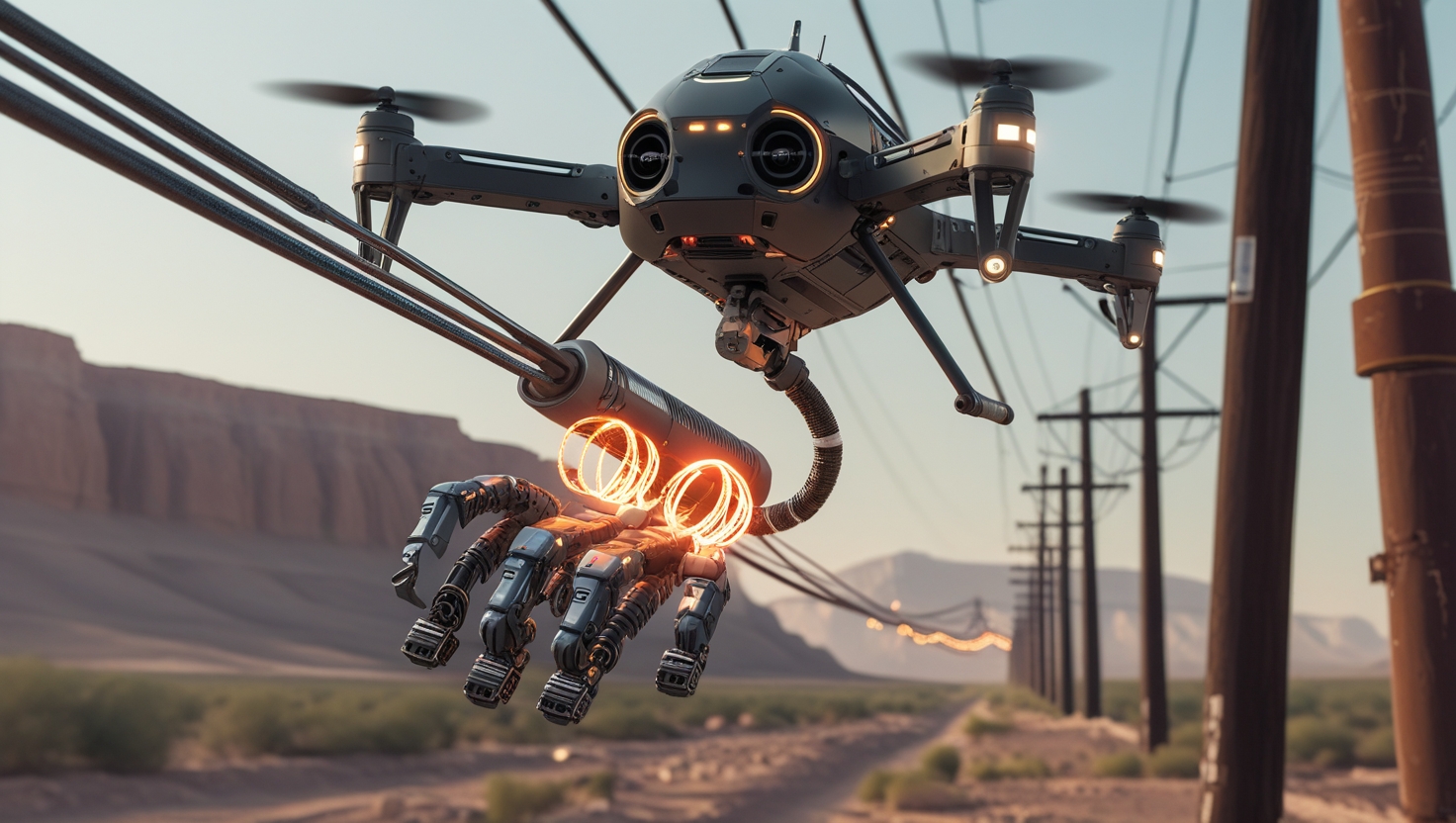 Power-Harvesting Drone