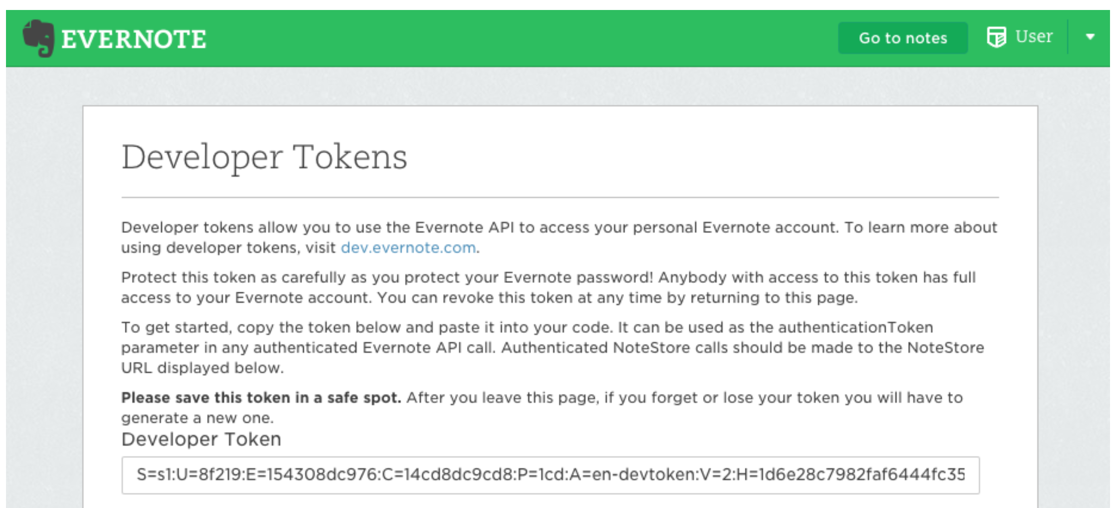 evernote-token