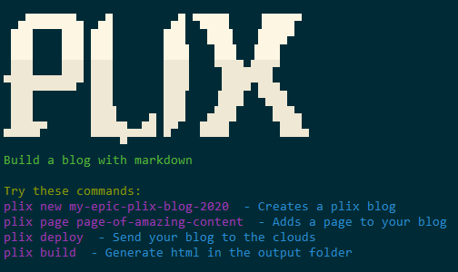 plix terminal header