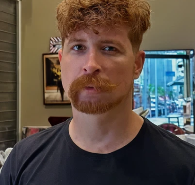 Man getting a haircut