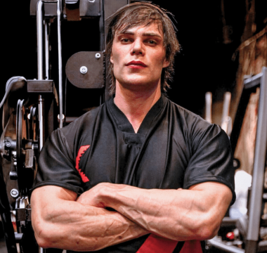 Man with a fresh haircut