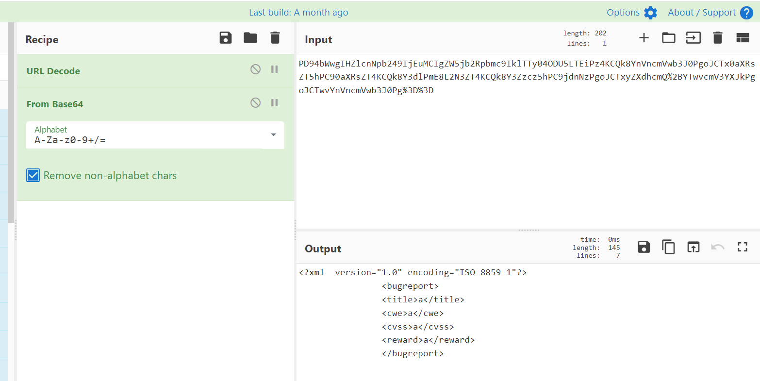 Using Cyberchef to decode