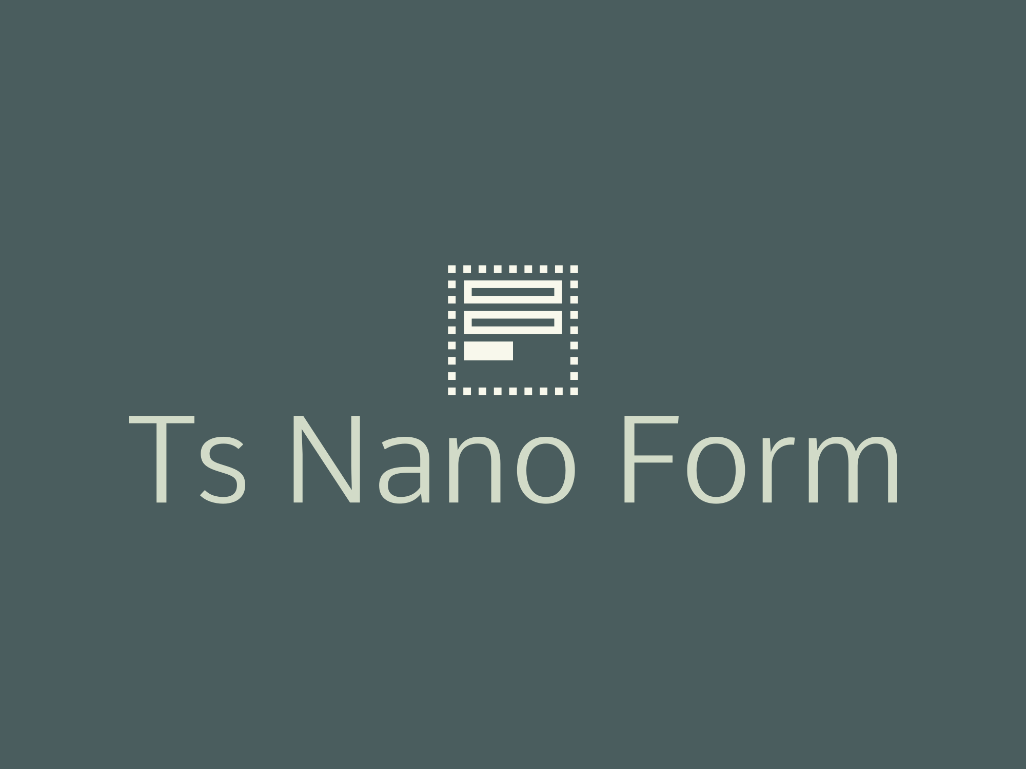 tsnanoform