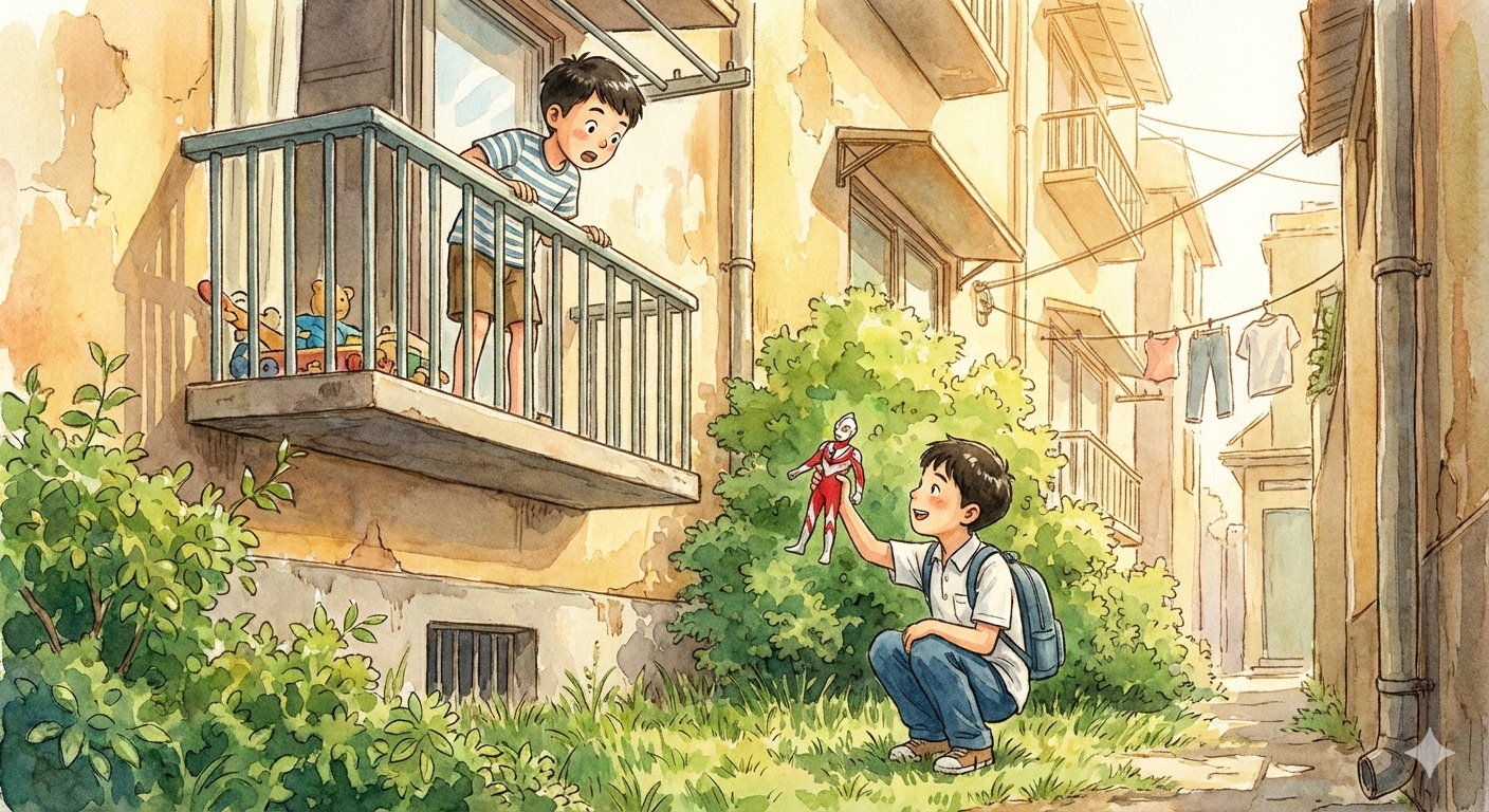 奥特曼带来的缘分