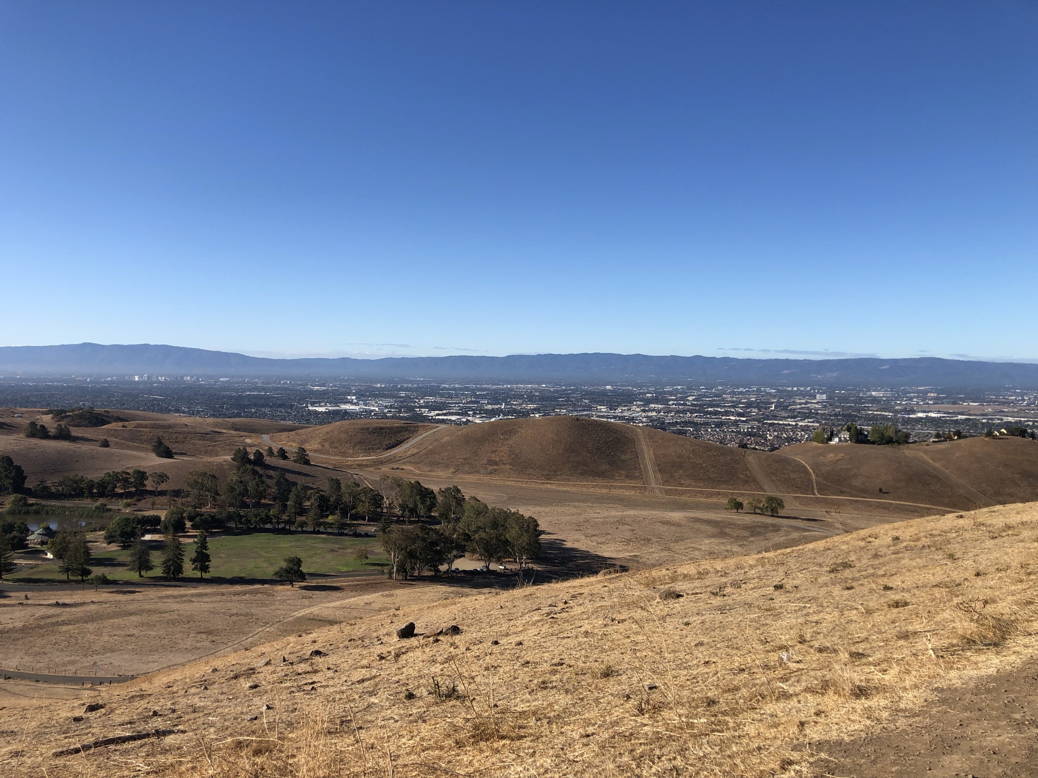 山坡上看San Jose