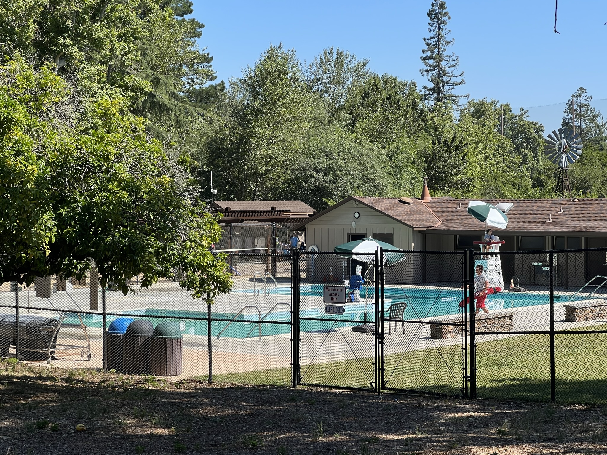 社区游泳池