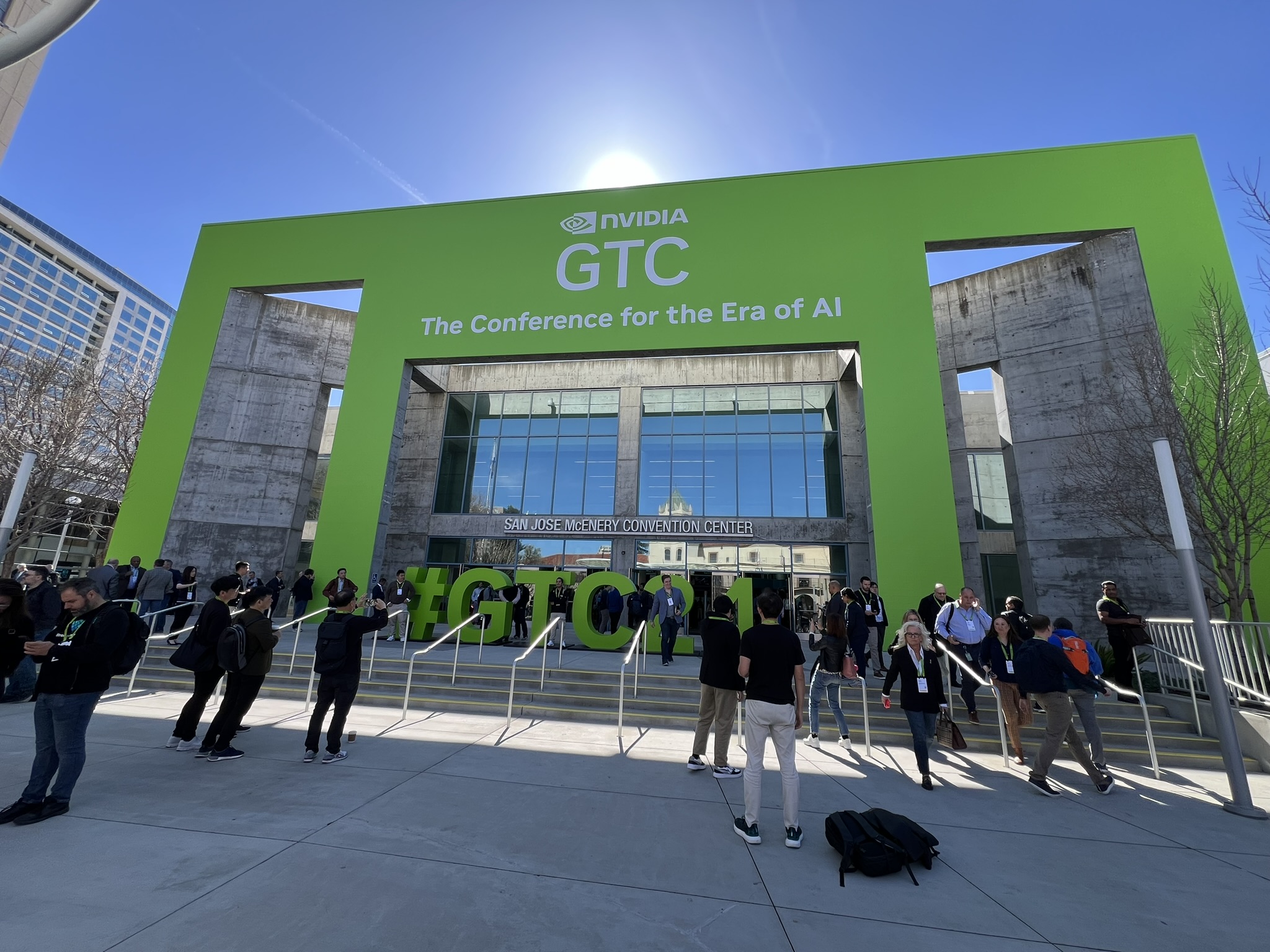 NVIDIA GTC 2024 在 San Jose McEnery Convention Center 举办