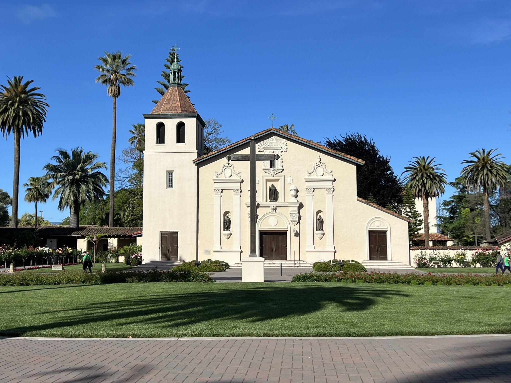学校内的教堂 Mission Santa Clara de Asís