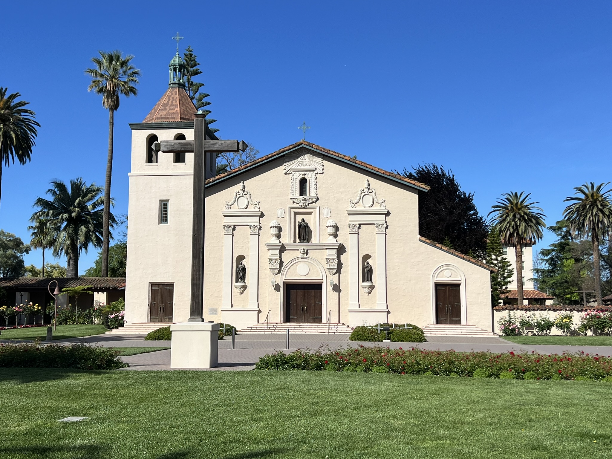 学校内的教堂 Mission Santa Clara de Asís