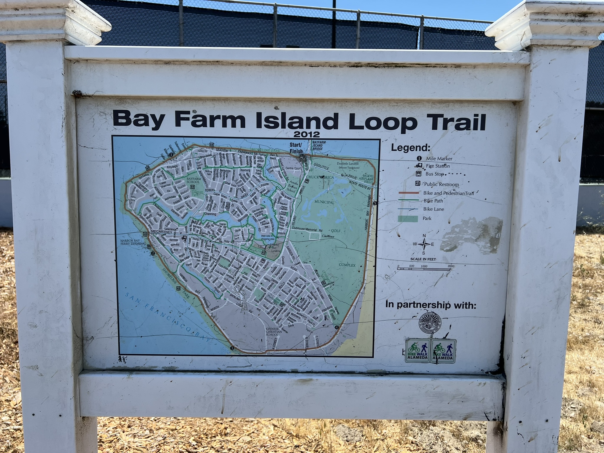 Bay Farm Island Loop Trail