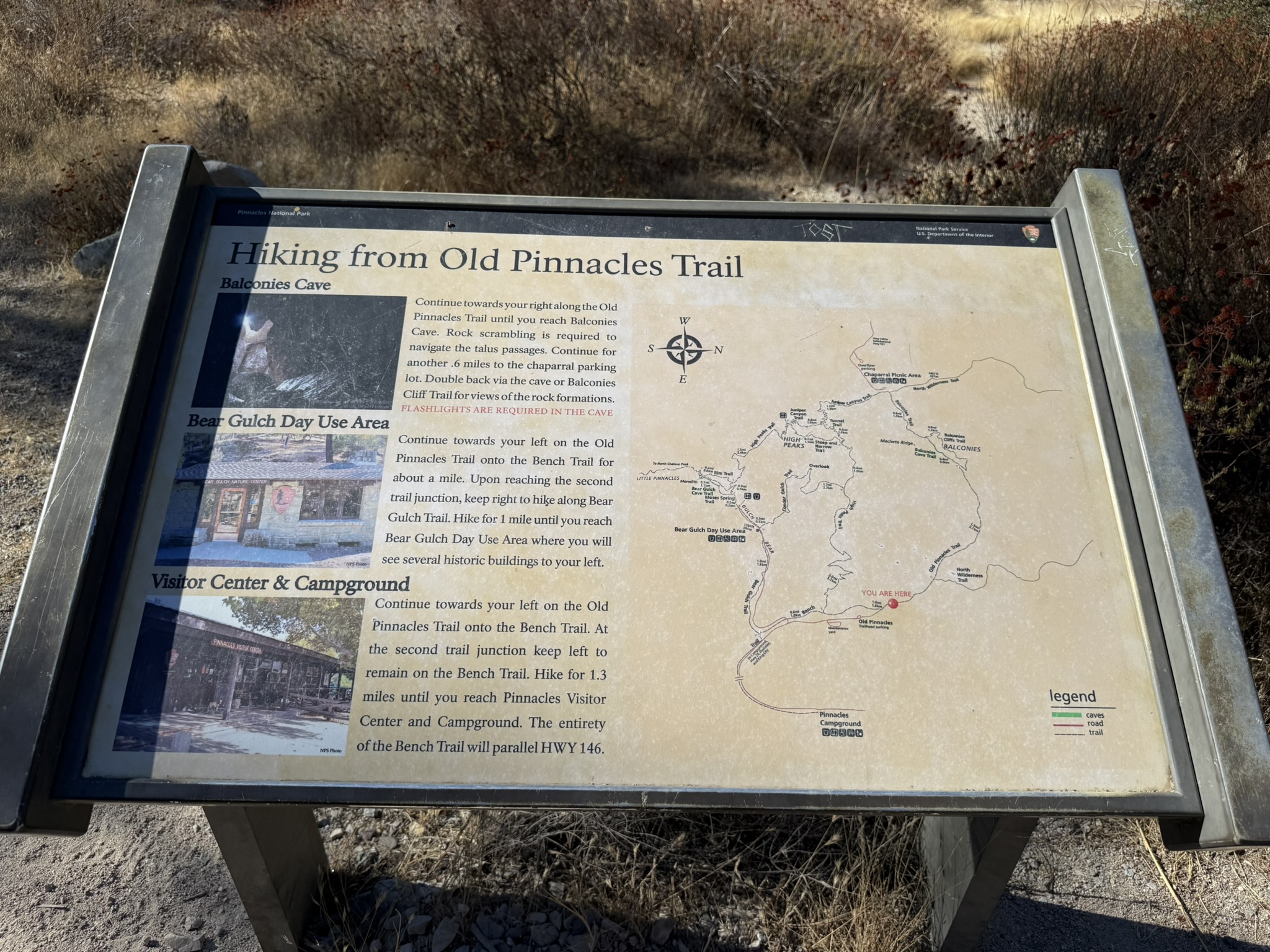 Old Pinnacles Trails