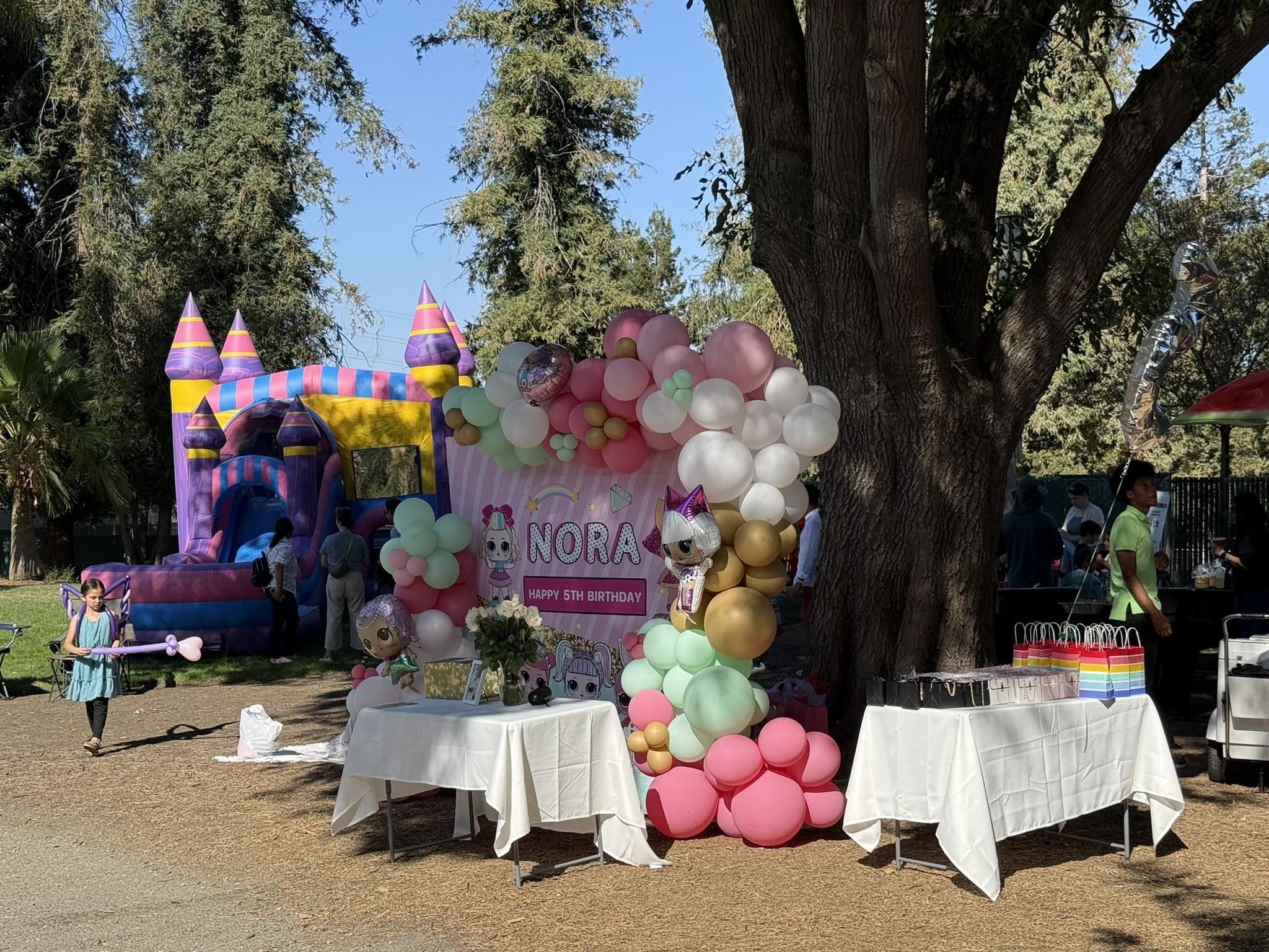 有小孩子在这里开生日派对