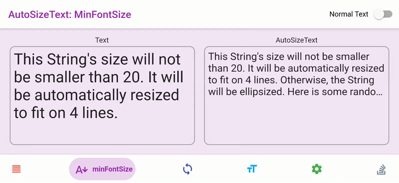 Auto Size Text Flutter Widget