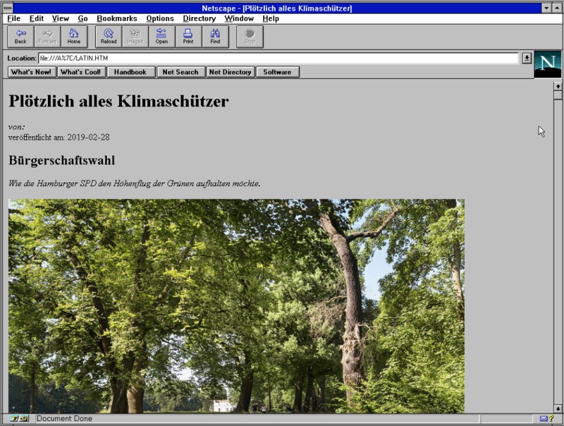 Windows 3.11 Screenshot