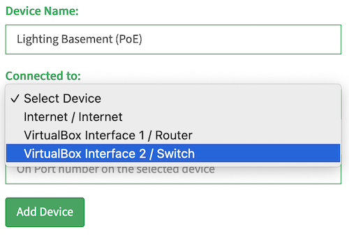 Manage Net Devices - add 5