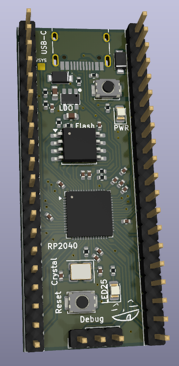 Pico-Devboard, from the project README
