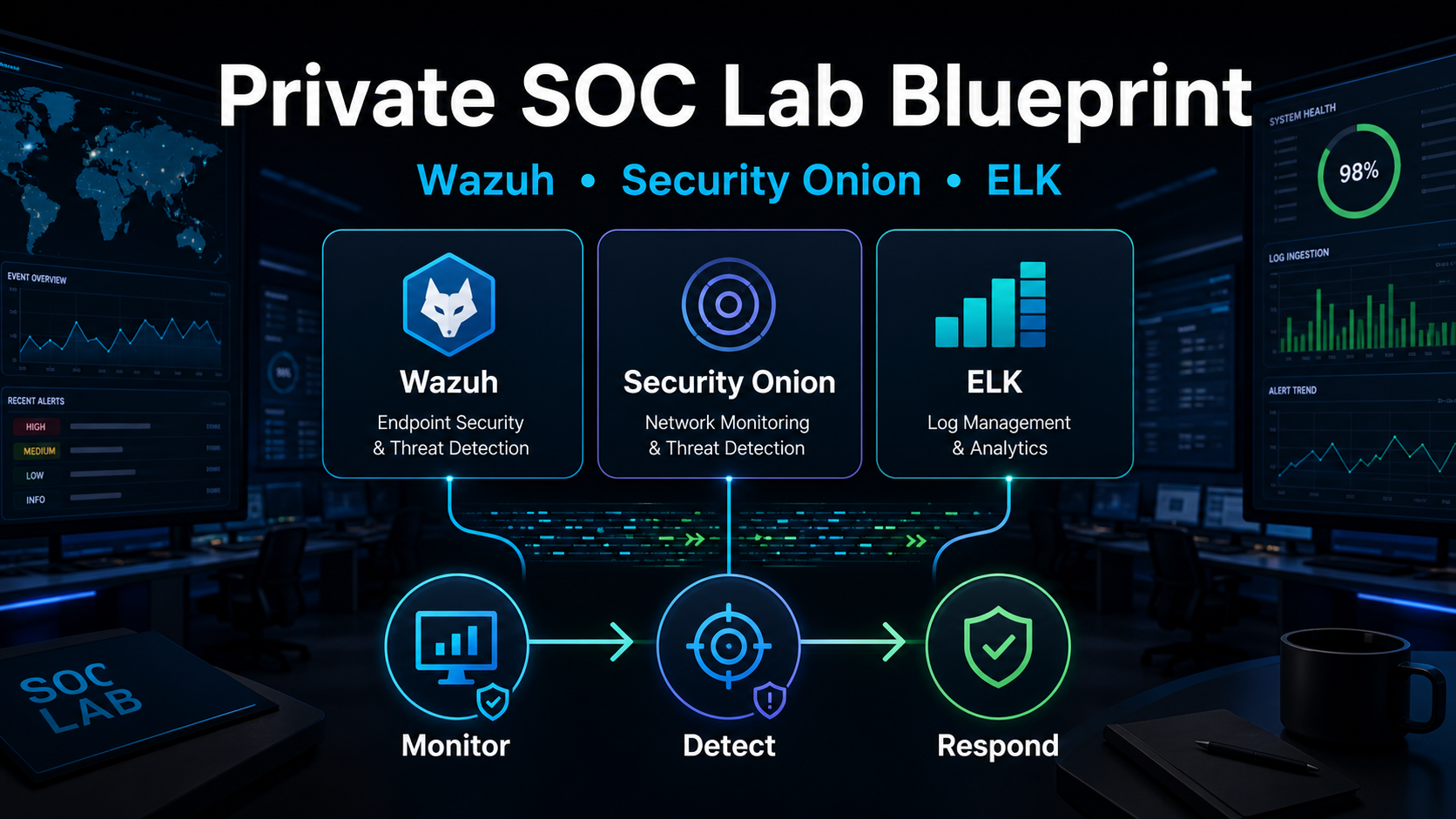 私有 SOC 实验室蓝图