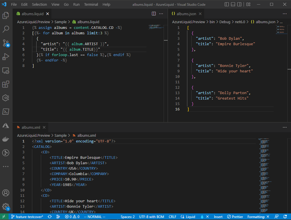 VSCode preview