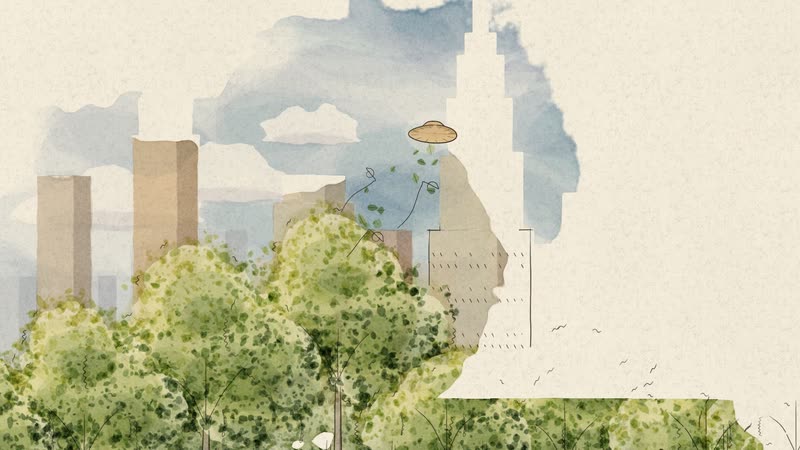 Urban Sketch · Pen & Wash