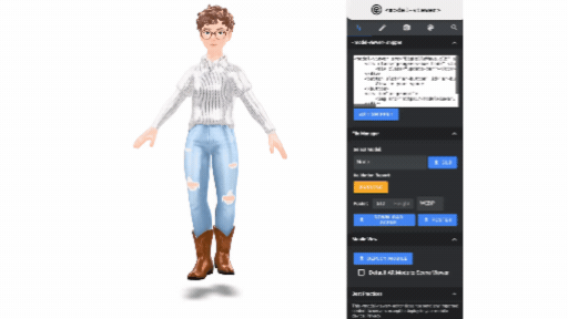 Metallic avatar rendering