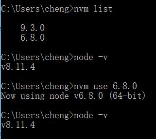 nvm 1.1.6,Invalid version of switch. · Issue #382 · coreybutler/nvm ...