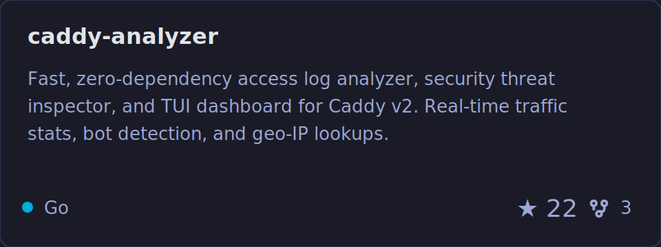 caddy-analyzer