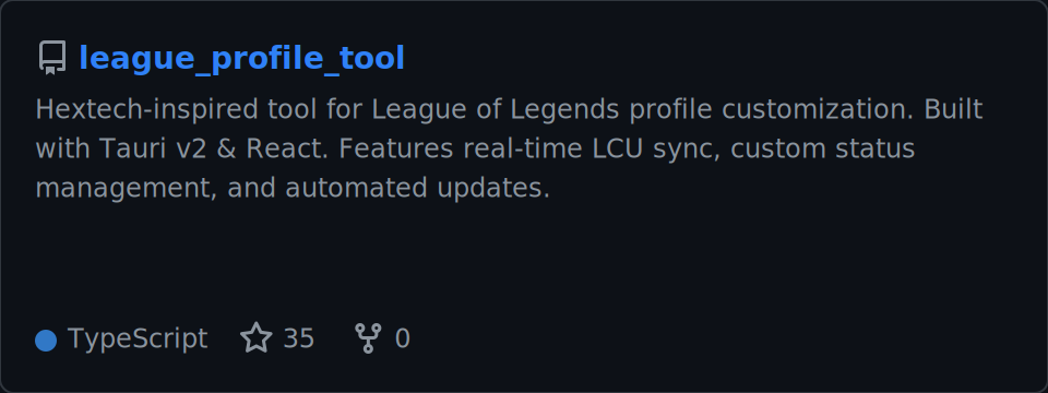 league_profile_tool