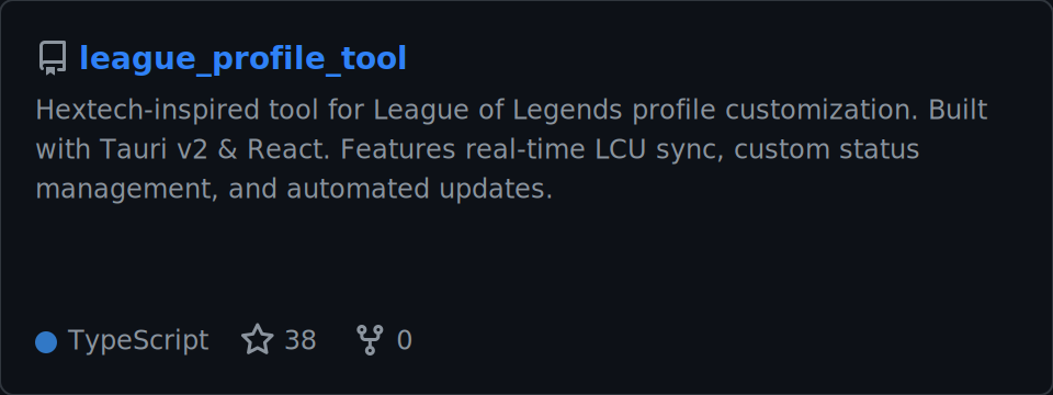 league_profile_tool