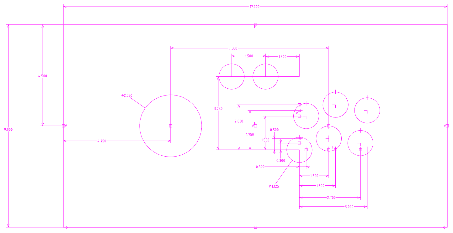 control panel 1p