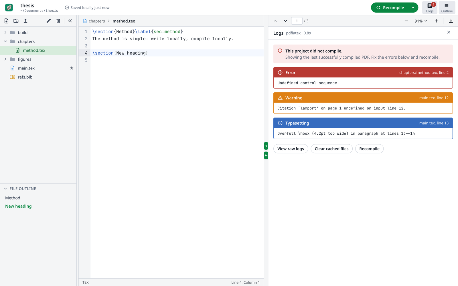 Light theme
