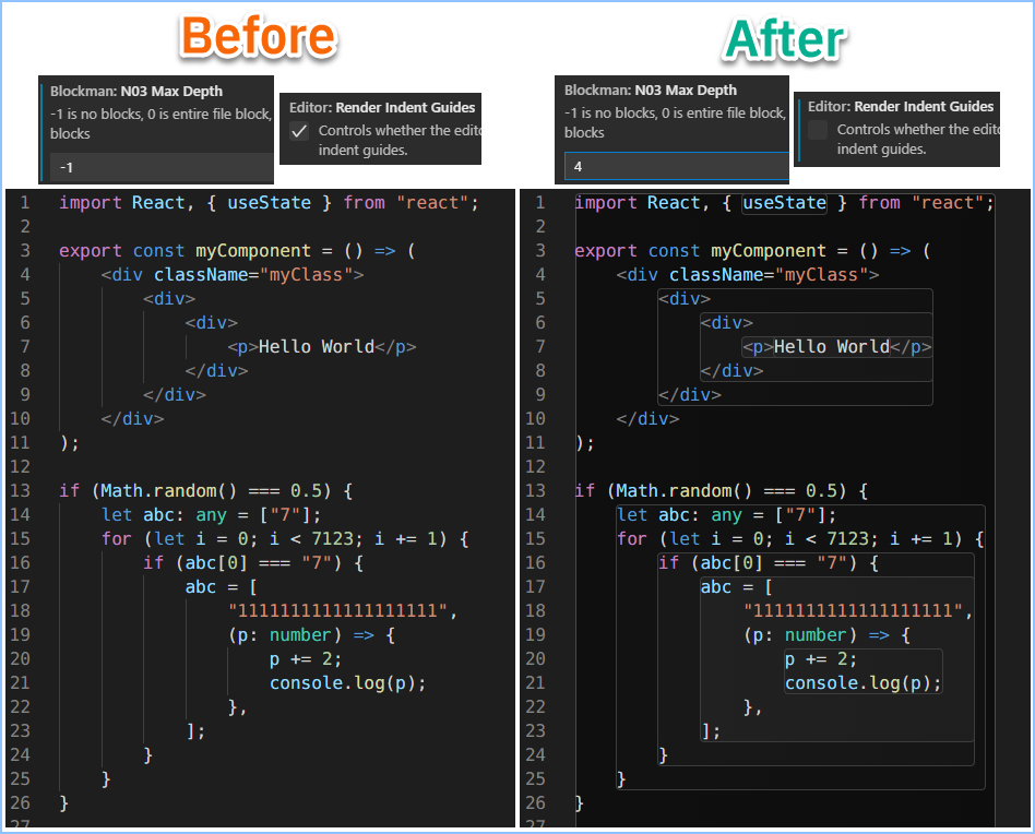 Blockman - Highlight Nested Code Blocks - Visual Studio Marketplace