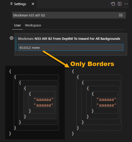 only borders instruction in Blockman