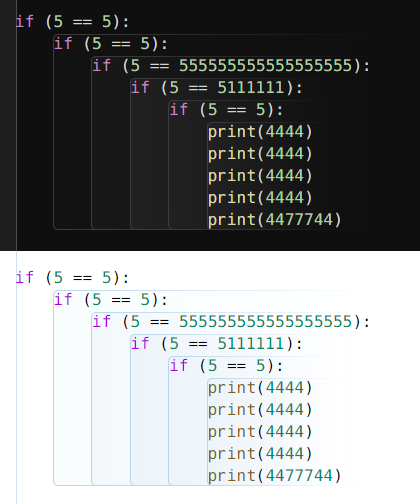 super gradients color combos in Blockman for Python