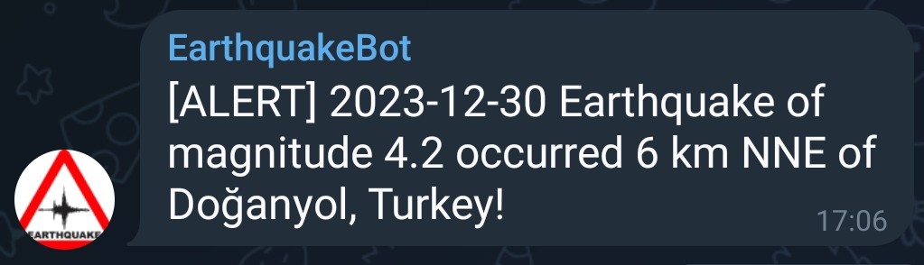 Telegram bot demo