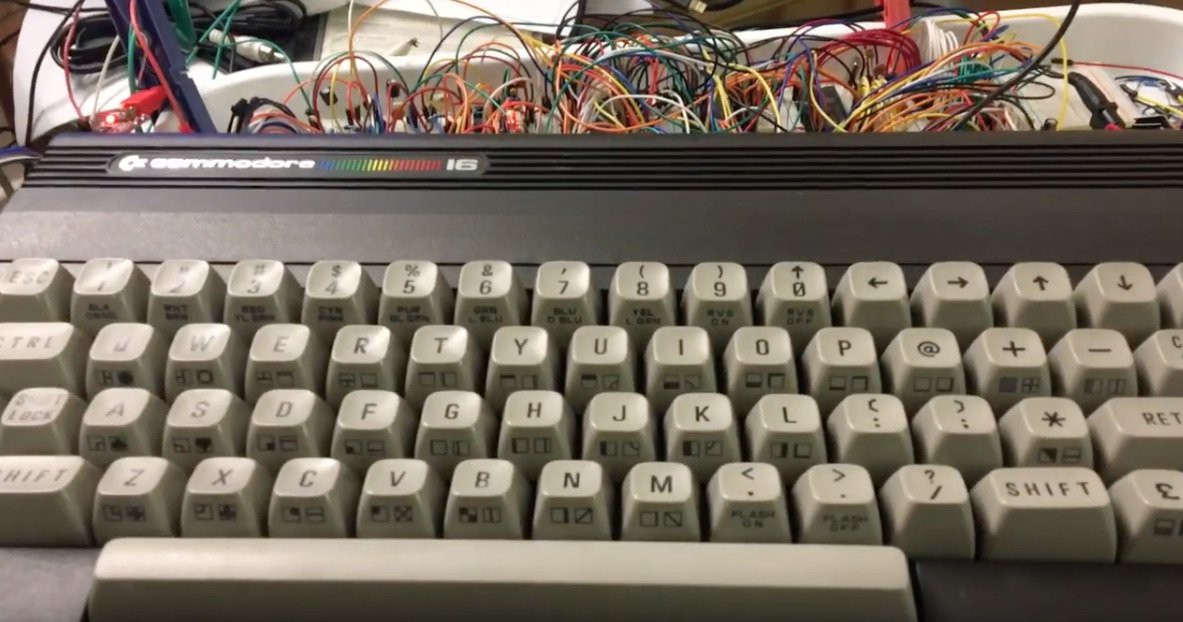 LM80C keyboard over the breaboards