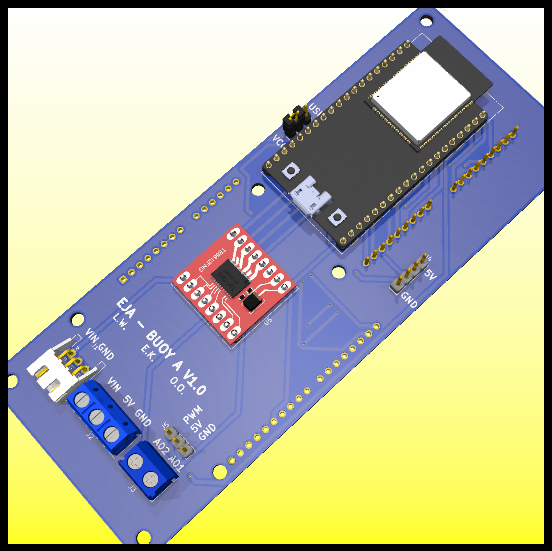Eja intelligent buoy a electronics, from the project README