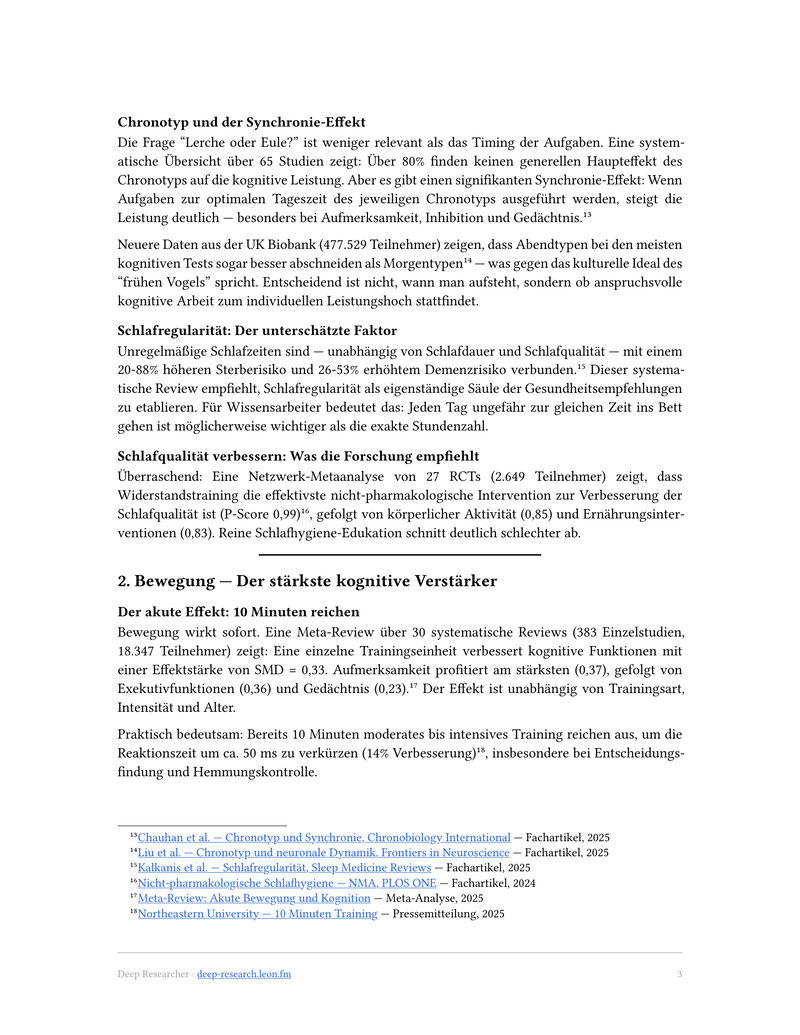 Report-Seite mit Inline-Zitaten und Fußnoten