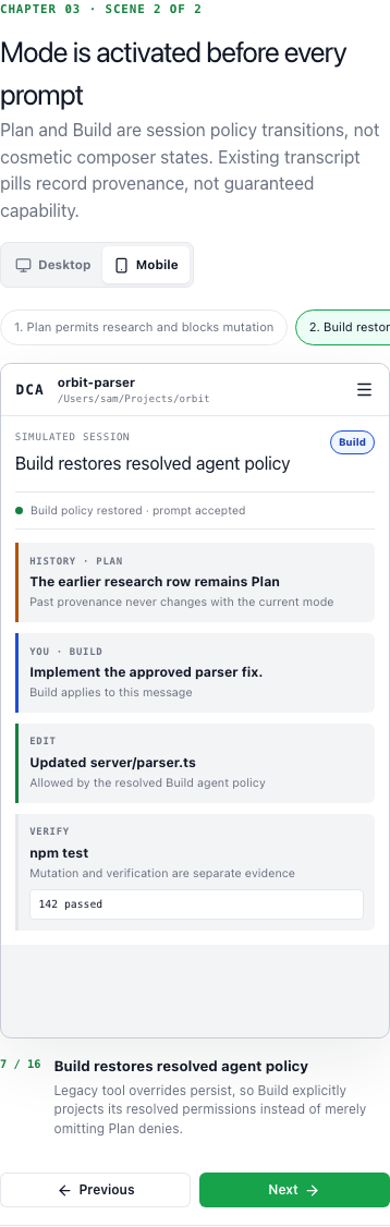 Build restoration mobile