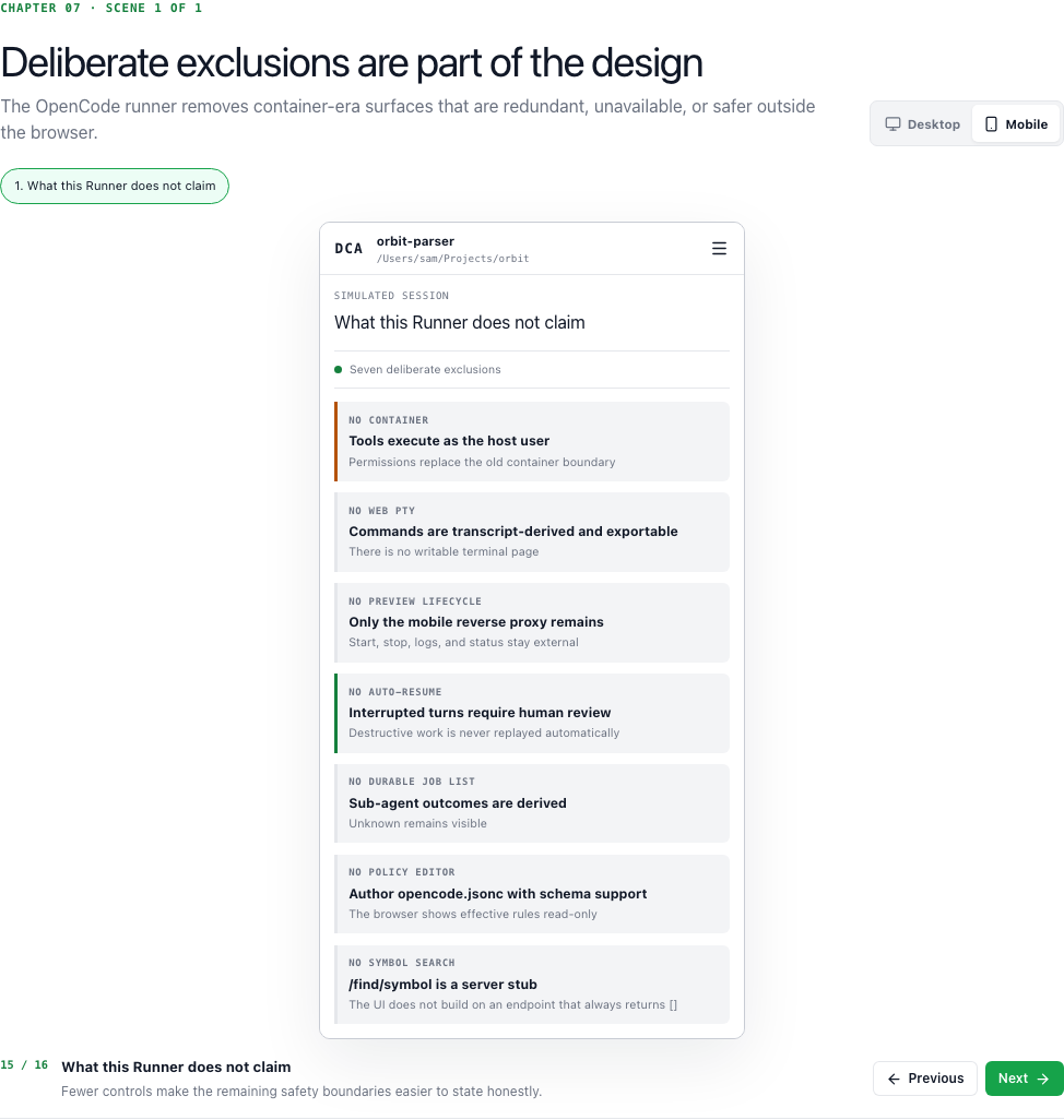 Exclusions desktop