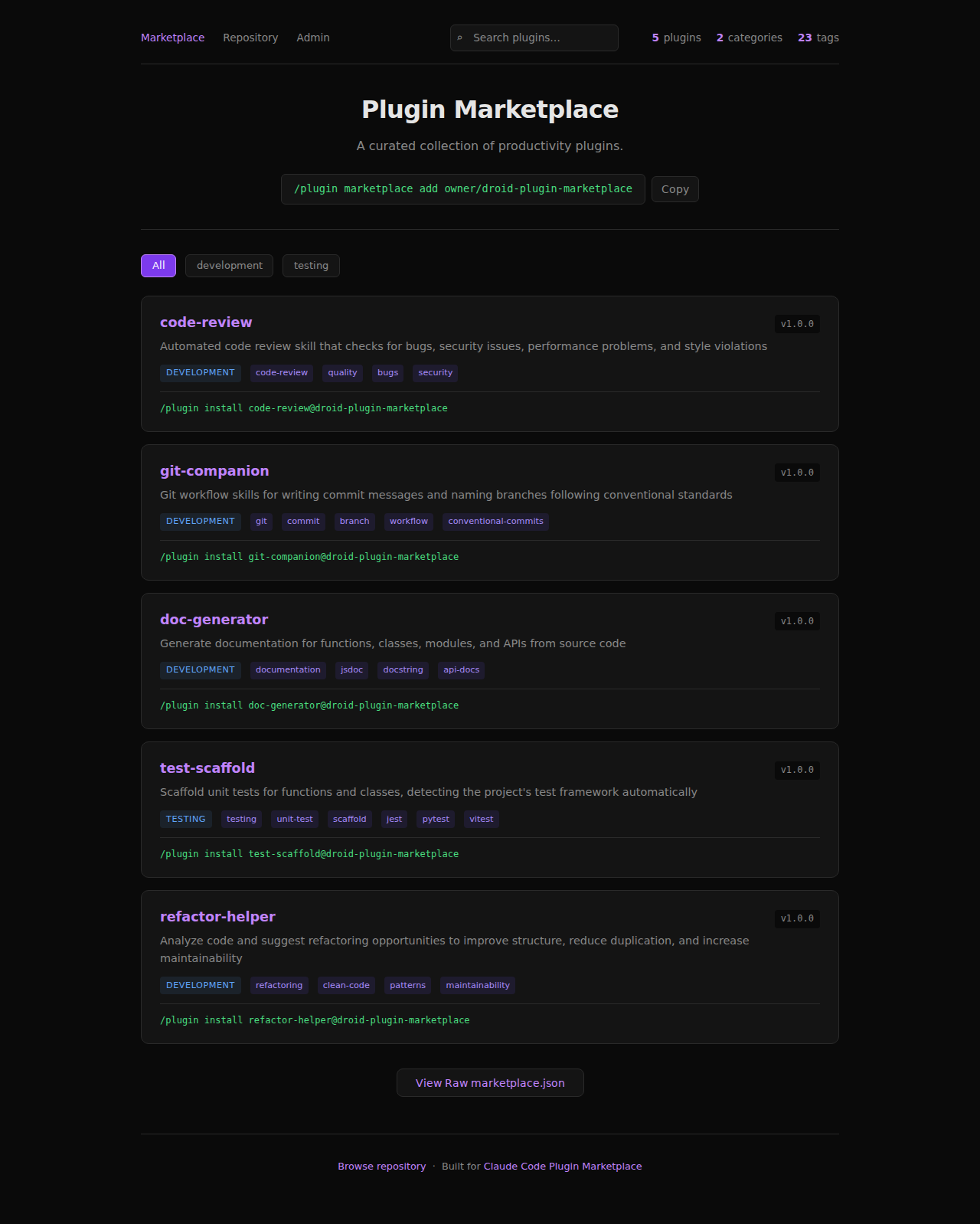 Marketplace