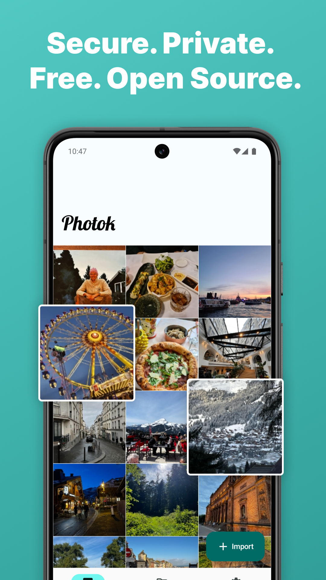 Screenshot 1 of Photok — opens full size