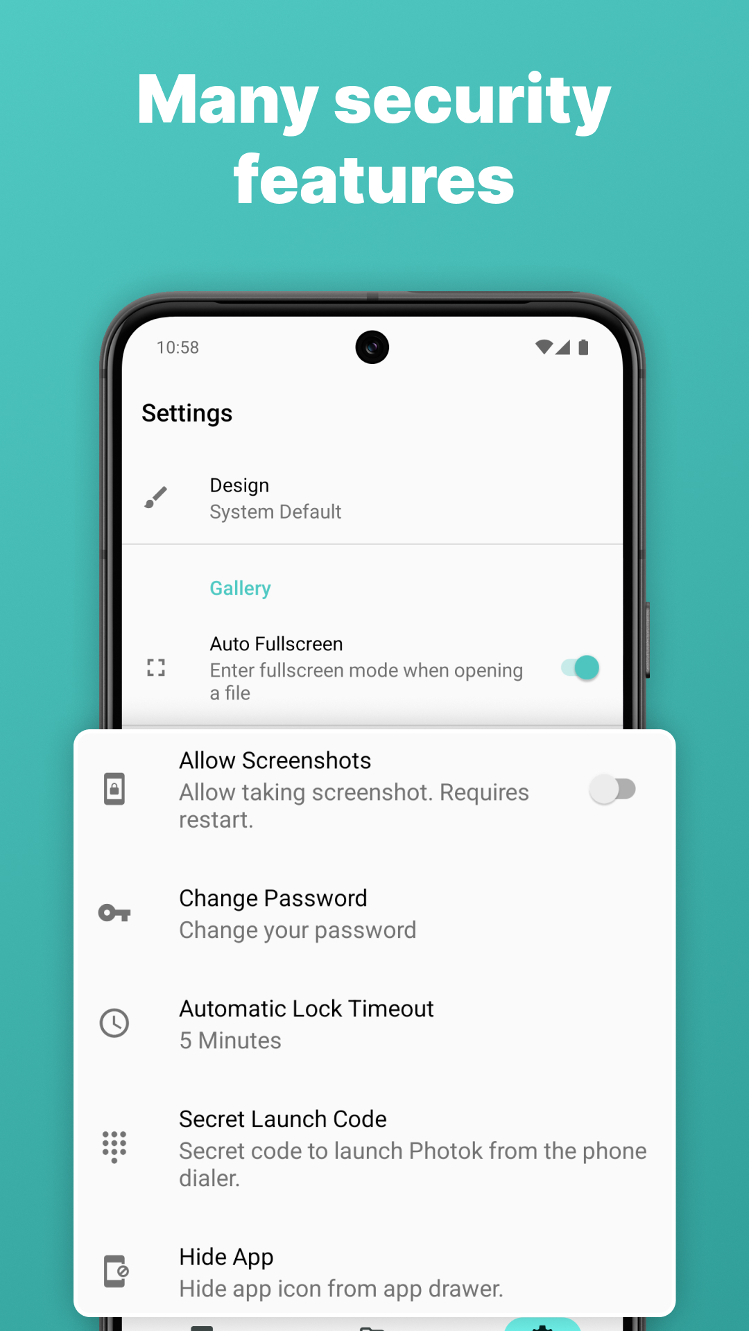 Screenshot 4 of Photok — opens full size