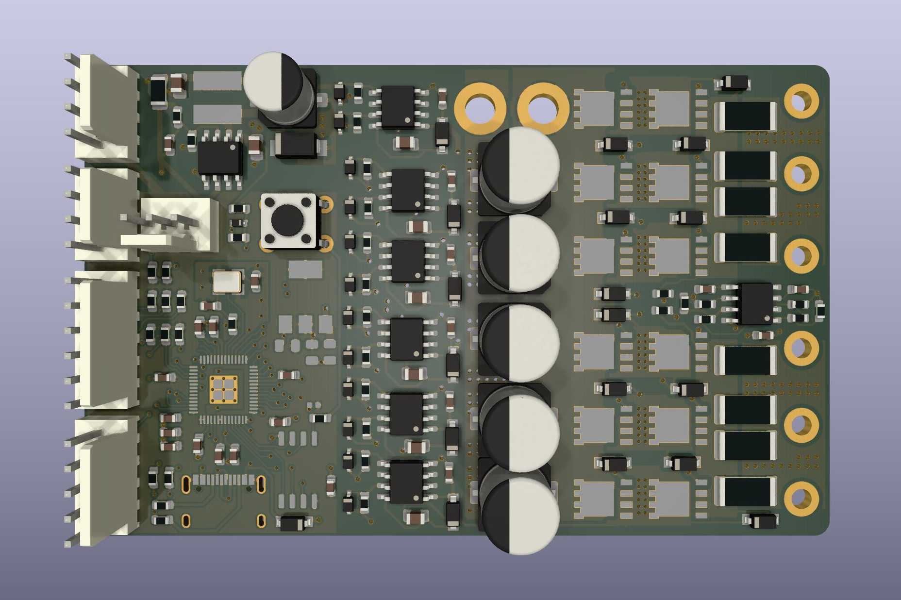 A render of the PCB